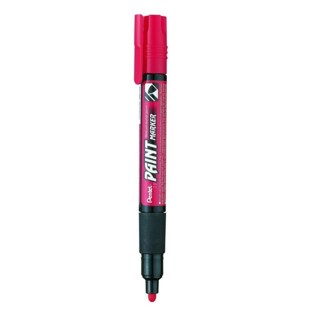 Paint маркер Pentel MMP20, объл връх 4 мм, червен | JAR Computers Paint маркер Pentel MMP20, объл връх 4 мм, червен