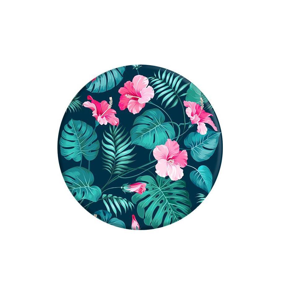Поставка и аксесоар против изпускане на вашия смартфон - Popsockets Hibiscus Pattern (син) | JAR Computers Поставка и аксесоар против изпускане на вашия смартфон - Popsockets Hibiscus Pattern (син)