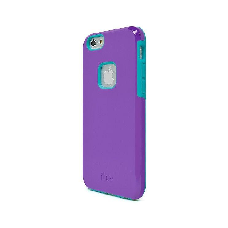 Удароустойчив хибриден кейс за iPhone 6, iPhone 6S - iLuv Regatta Dual Layer case (лилав) | JAR Computers Удароустойчив хибриден кейс за iPhone 6, iPhone 6S - iLuv Regatta Dual Layer case (лилав)