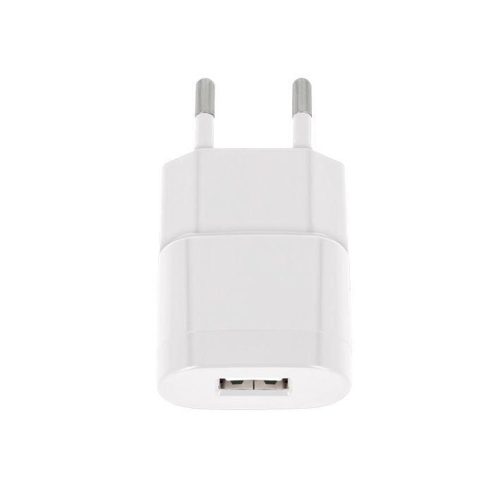 Универсално зарядно устройство 220V USB 1.1A, бяло | JAR Computers Универсално зарядно устройство 220V USB 1.1A, бяло