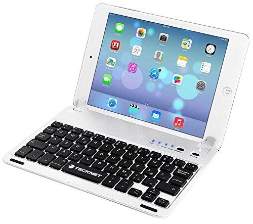 Безжична клавиатура с магнитно захващане за iPad mini - TeckNet X361 iPad Mini Keyboard Cover (сребрист) | JAR Computers Безжична клавиатура с магнитно захващане за iPad mini - TeckNet X361 iPad Mini Keyboard Cover (сребрист)