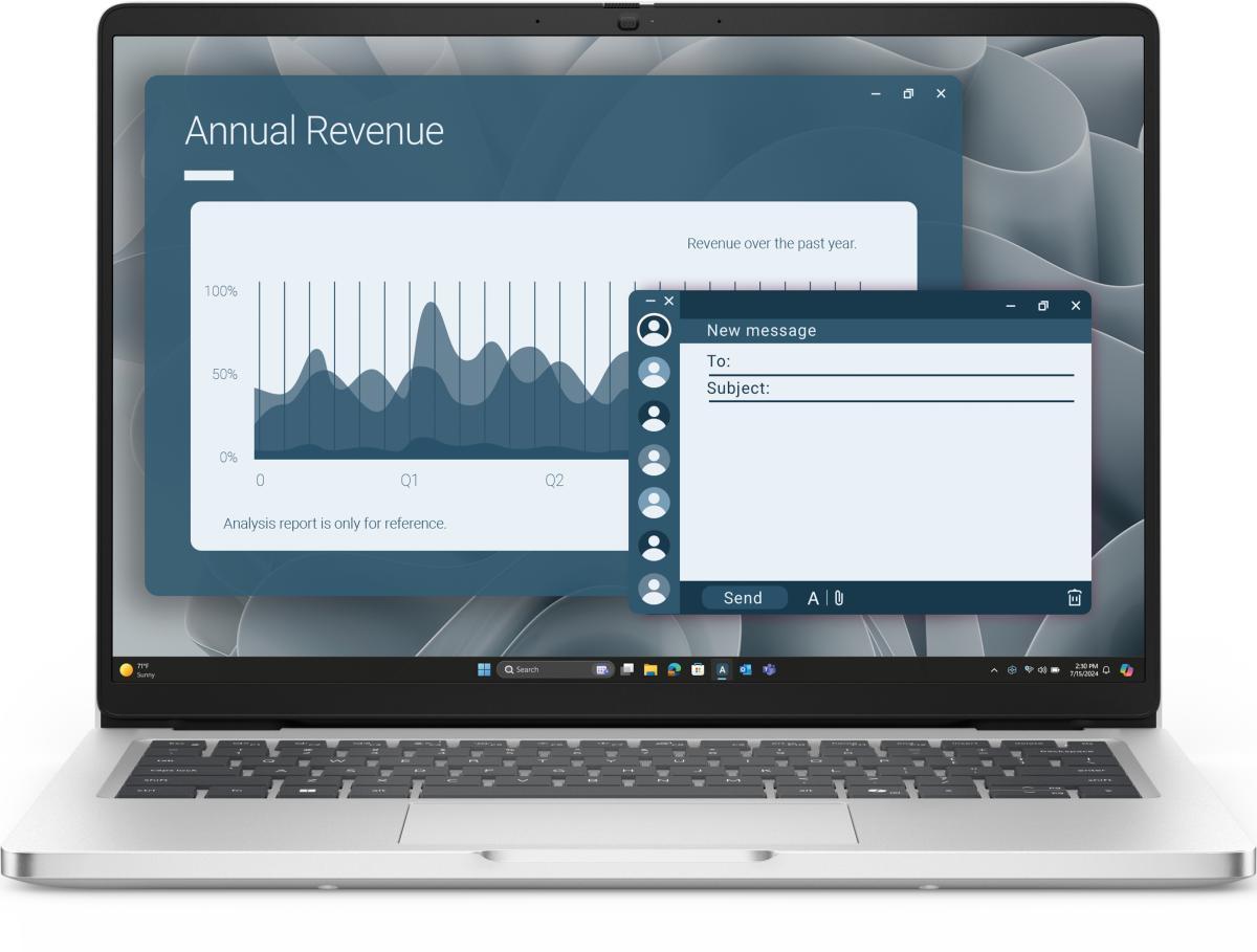 DELL Pro 14 PC14255 Copilot+ PC AMD Ryzen AI 7 PRO 350 Laptop 35.6 cm (14") Full HD+ 16 GB DDR5-SDRAM 1 TB SSD Wi-Fi 6E (802.11ax) Windows 11 Pro German Platinum | JAR Computers DELL Pro 14 PC14255 Copilot+ PC AMD Ryzen AI 7 PRO 350 Laptop 35.6 cm (14") Full HD+ 16 GB DDR5-SDRAM 1 TB SSD Wi-Fi 6E (802.11ax) Windows 11 Pro German Platinum