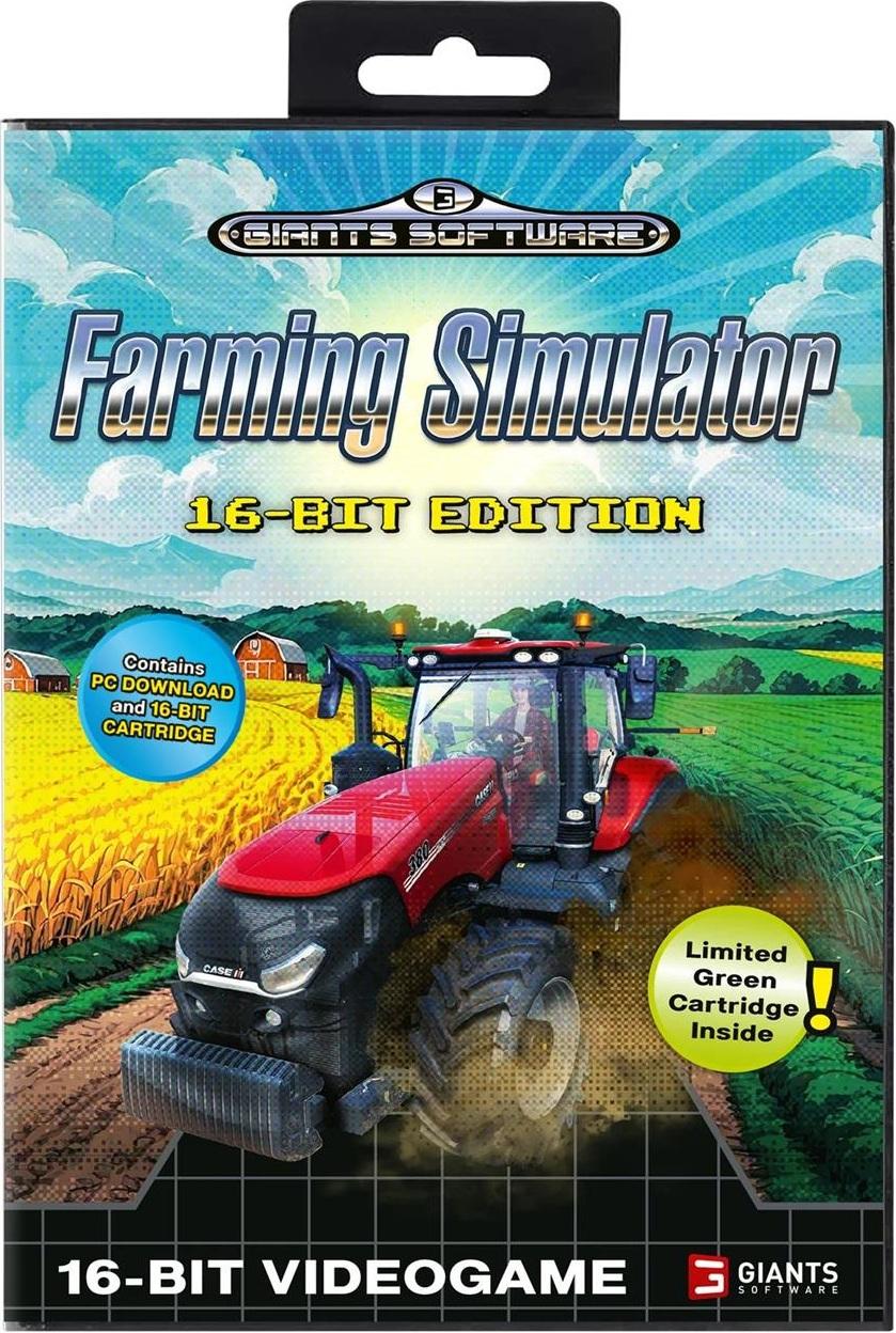 Farming Simulator 16-Bit: Limited Green Cartridge Edition (Sega Mega Drive/Genesis + Digital PC код)