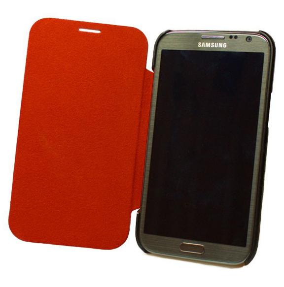Хибриден калъф за Samsung Galaxy Note 2 N7100 - Zenus Walnutt Color Flip Case (черен-червен) | JAR Computers Хибриден калъф за Samsung Galaxy Note 2 N7100 - Zenus Walnutt Color Flip Case (черен-червен)