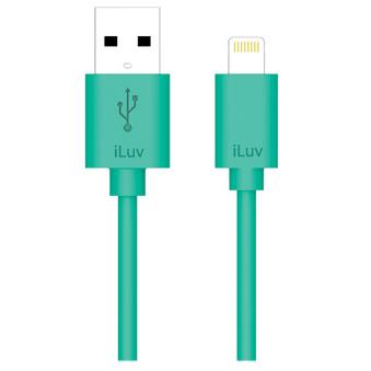 iLuv Premium Lightning Cable - USB кабел за iPhone (зелен) | JAR Computers iLuv Premium Lightning Cable - USB кабел за iPhone (зелен)