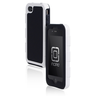 Хибриден кейс за iPhone 4 - Incipio Destroyer Ultra protection (черно-бял) | JAR Computers Хибриден кейс за iPhone 4 - Incipio Destroyer Ultra protection (черно-бял)