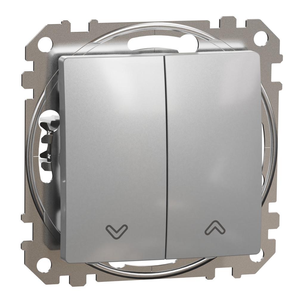 Ключ за щори 10A Алуминий - SCHNEIDER ELECTRIC Sedna Design SDD113104 | JAR Computers Ключ за щори 10A Алуминий - SCHNEIDER ELECTRIC Sedna Design SDD113104