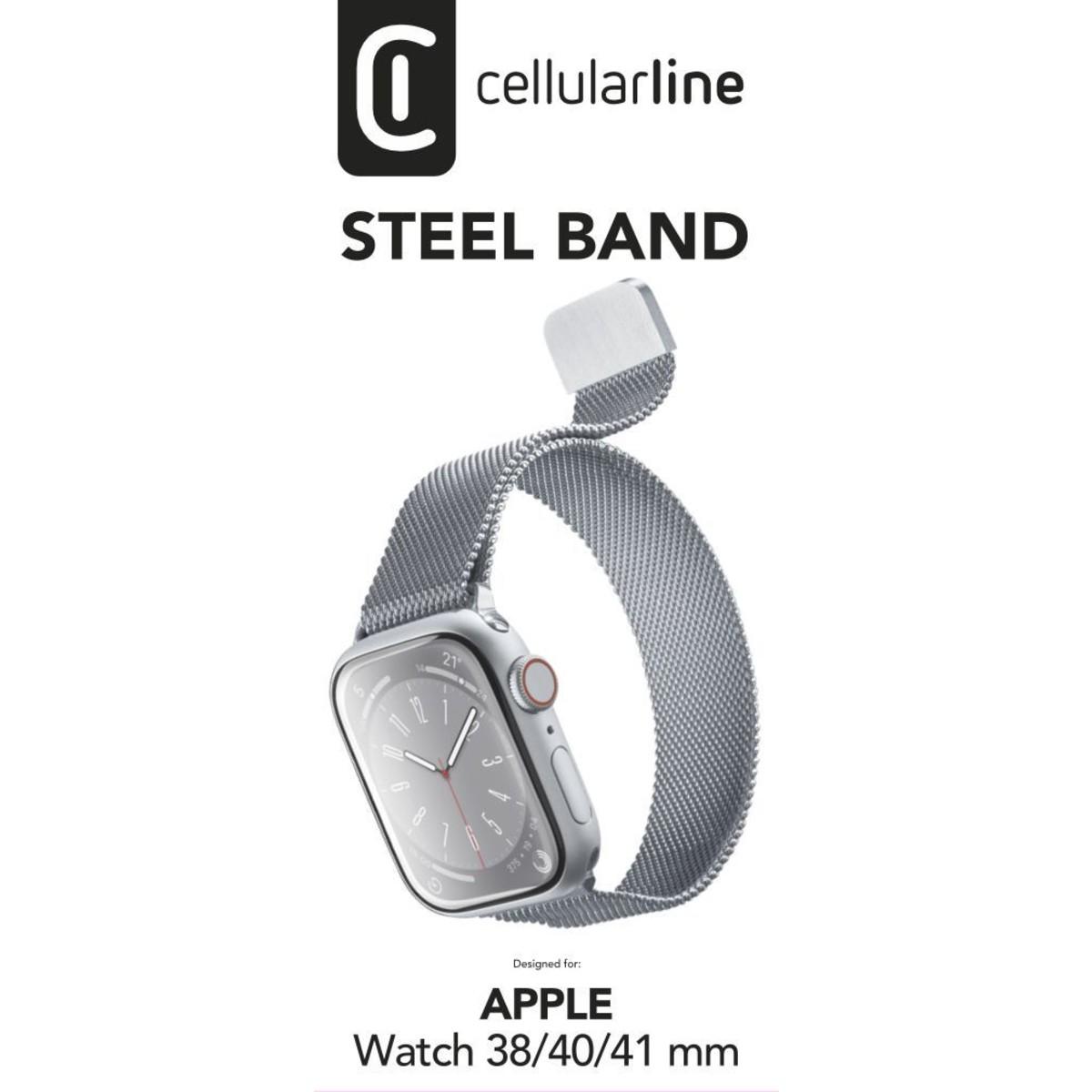 Метална каишка за Apple Watch 38/40/41/42 (серия 10/11)  сива