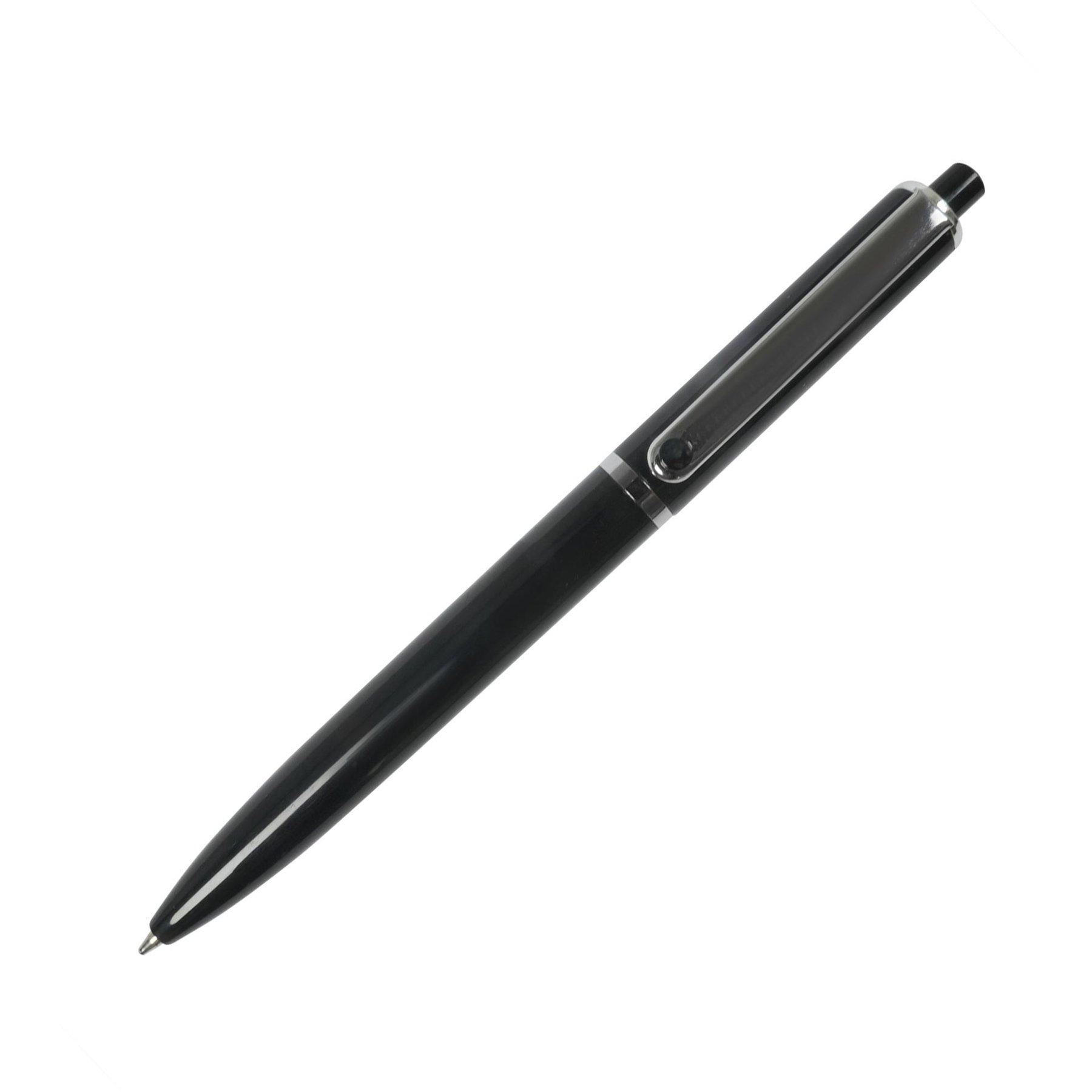 Office 1 Химикалка Pengo, пластмасова, черна