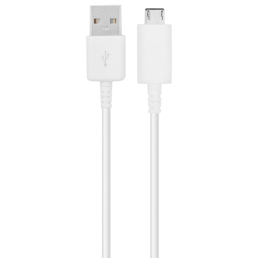 Оригинален microUSB кабел за Samsung мобилни телефони (120 cm) (бял) - Samsung USB DataCable EP-DG925UWE (bulk) | JAR Computers Оригинален microUSB кабел за Samsung мобилни телефони (120 cm) (бял) - Samsung USB DataCable EP-DG925UWE (bulk)