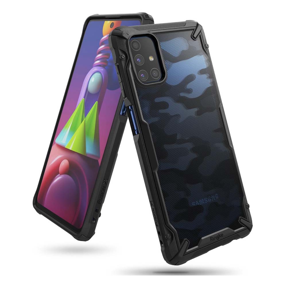 Ringke Fusion X Galaxy M51 Camo Black (XDSG0043) (RINXDSG0043)