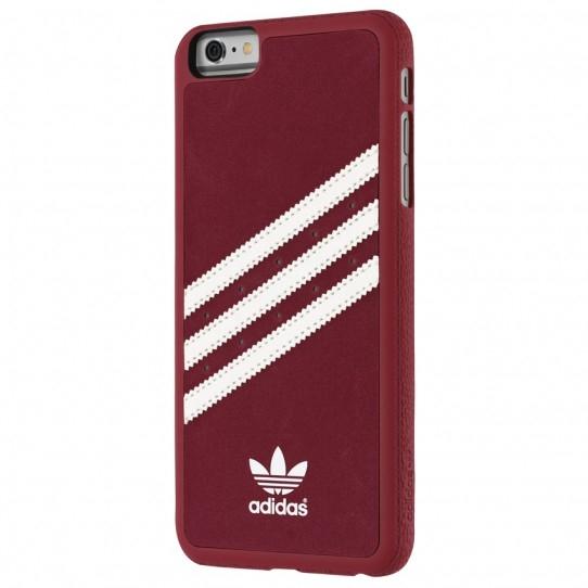 Твърд кейс с велурено покритие за iPhone 6 Plus, iPhone 6S Plus - Adidas Originals Suede Moulded Case (червен) | JAR Computers Твърд кейс с велурено покритие за iPhone 6 Plus, iPhone 6S Plus - Adidas Originals Suede Moulded Case (червен)