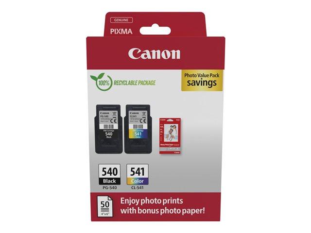 CANON PG-540/CL-541 Ink Cartridge PVP | JAR Computers CANON PG-540/CL-541 Ink Cartridge PVP