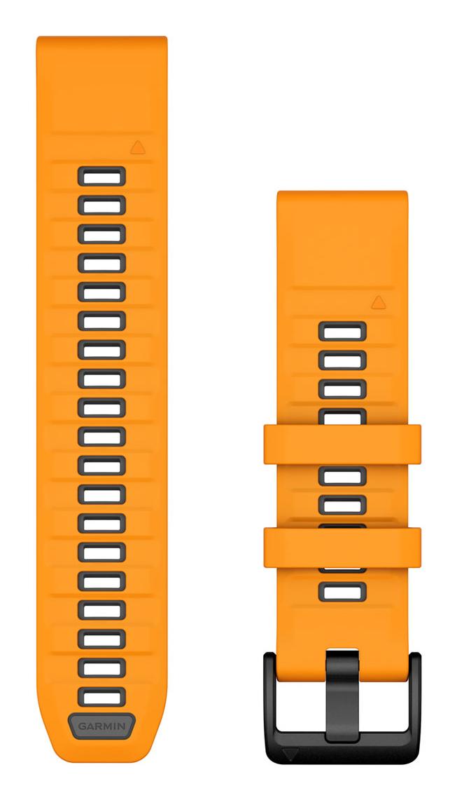 Garmin QuickFit, Band, Smartwatch, Graphite, Orange | JAR Computers Garmin QuickFit, Band, Smartwatch, Graphite, Orange