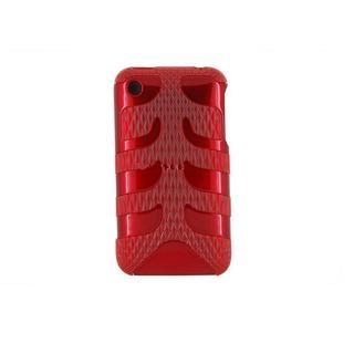 Hard Fishbone Back Cover кутия за iPhone 3G/3GS (червена) | JAR Computers Hard Fishbone Back Cover кутия за iPhone 3G/3GS (червена)
