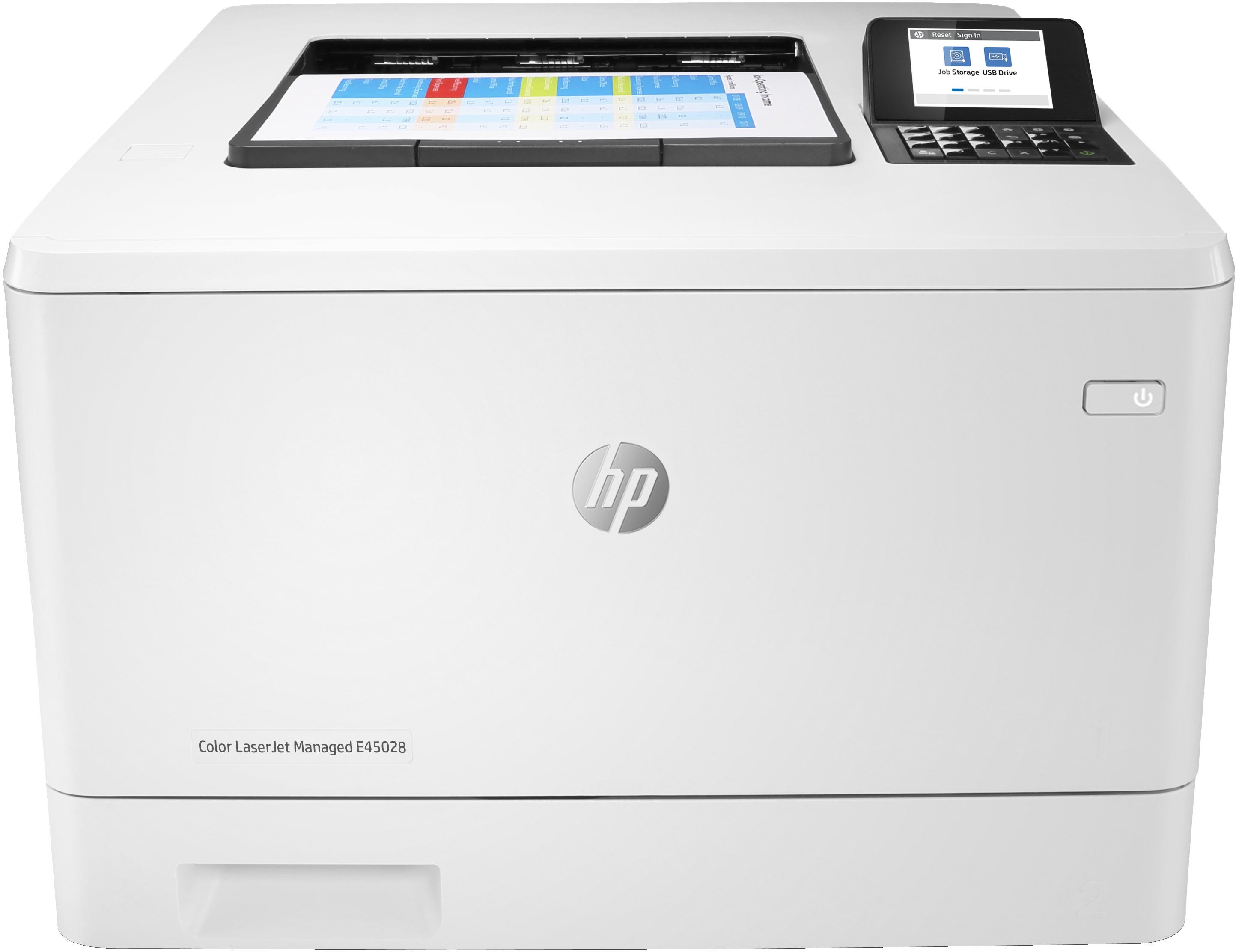HP LaserJet Managed E45028dn A4 Color Laser 27ppm | JAR Computers HP LaserJet Managed E45028dn A4 Color Laser 27ppm