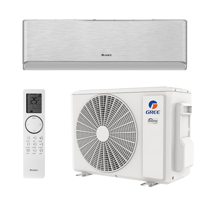 Инверторен климатик Gree Airy GWH18AVDXE-K6DNA1A, 18000 BTU, 35 м2, А+++, Wi-Fi, R-32, Сребрист | JAR Computers Инверторен климатик Gree Airy GWH18AVDXE-K6DNA1A, 18000 BTU, 35 м2, А+++, Wi-Fi, R-32, Сребрист