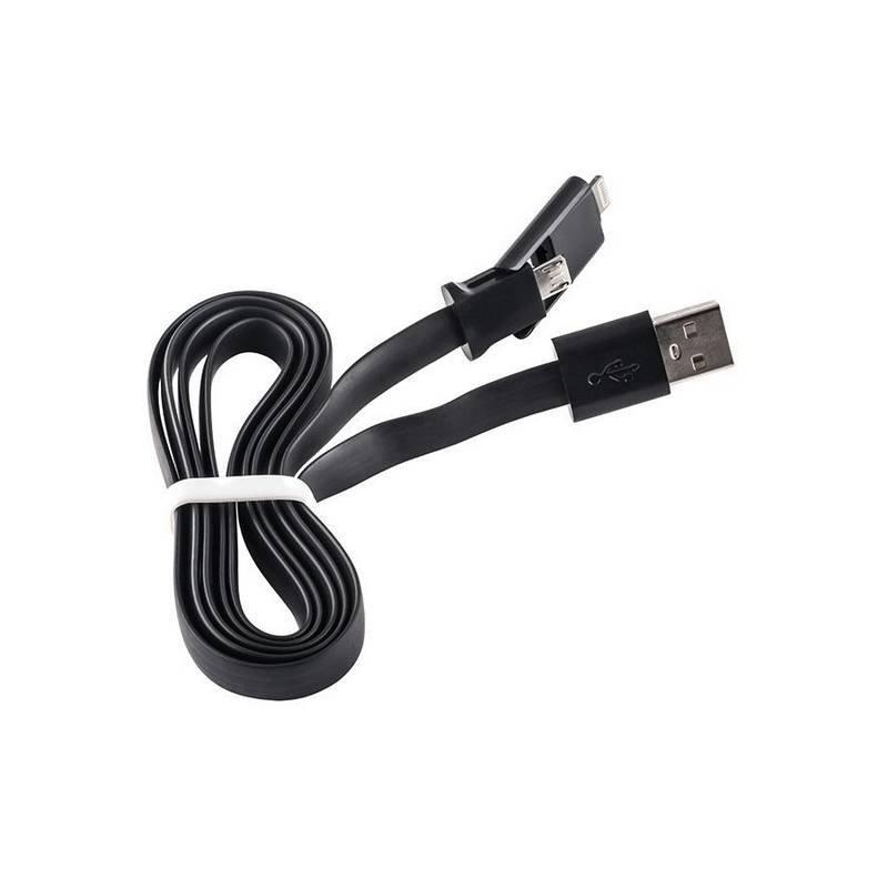 Кабел Forever 2 IN 1 USB-MICROUSB/IPHONE 5/6 | JAR Computers Кабел Forever 2 IN 1 USB-MICROUSB/IPHONE 5/6