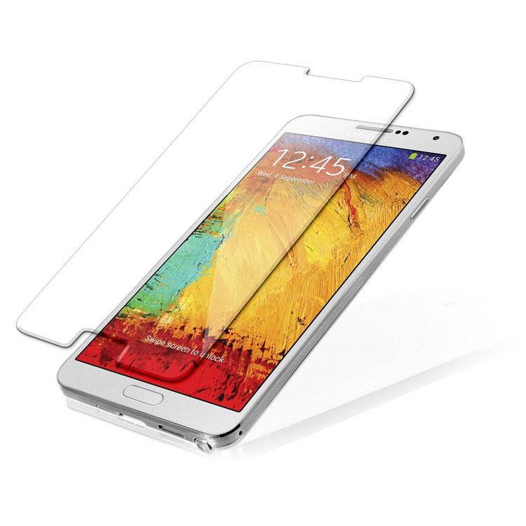 Калено стъклено защитно покритие за дисплея на Samsung Galaxy Note 3 N9000 - Premium Tempered Glass Protector (прозрачен) | JAR Computers Калено стъклено защитно покритие за дисплея на Samsung Galaxy Note 3 N9000 - Premium Tempered Glass Protector (прозрачен)