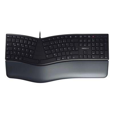 Клавиатура CHERRY keyboard KC 4500 ERGO - black | JAR Computers Клавиатура CHERRY keyboard KC 4500 ERGO - black
