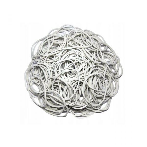 Ластици OFFICE PRODUCTS, каучукови, ф80 мм, 1.5х1.5 мм, бели, опаковка 1 кг | JAR Computers Ластици OFFICE PRODUCTS, каучукови, ф80 мм, 1.5х1.5 мм, бели, опаковка 1 кг