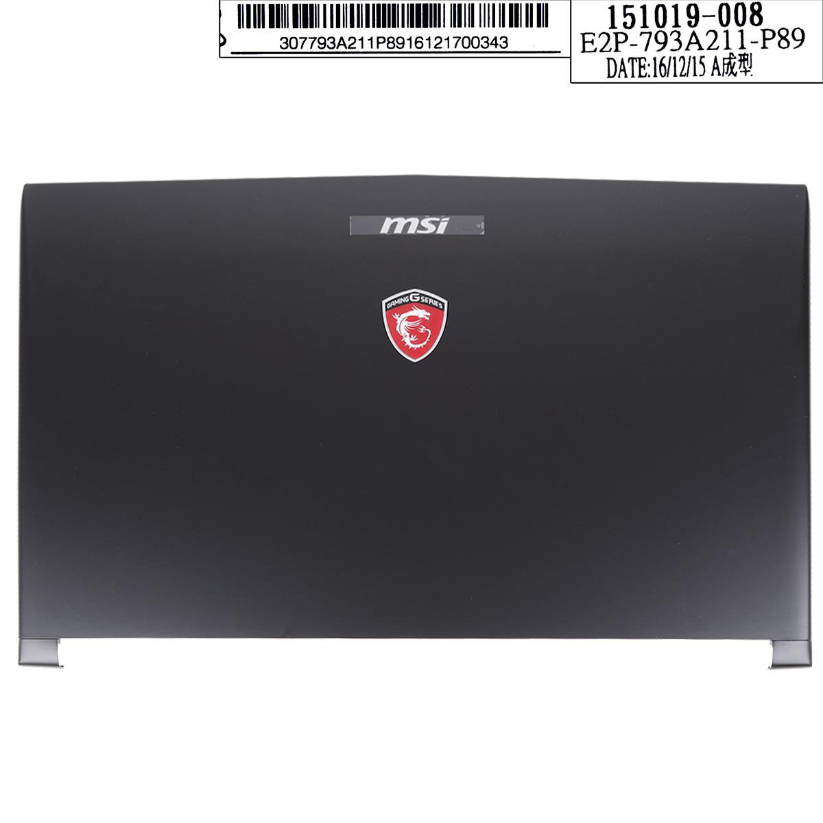 LCD Back cover (Заден Капак за Матрица) MSI GL72 GP72 MS-1793 1795 1799 179B | JAR Computers LCD Back cover (Заден Капак за Матрица) MSI GL72 GP72 MS-1793 1795 1799 179B