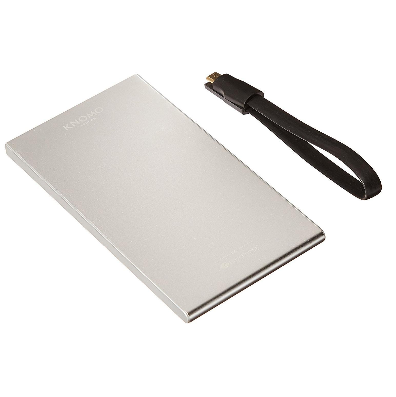 Луксозна външна преносима батерия с 2xUSB изхода - Knomo Battery Pack Mag Collection 4000mah | JAR Computers Луксозна външна преносима батерия с 2xUSB изхода - Knomo Battery Pack Mag Collection 4000mah