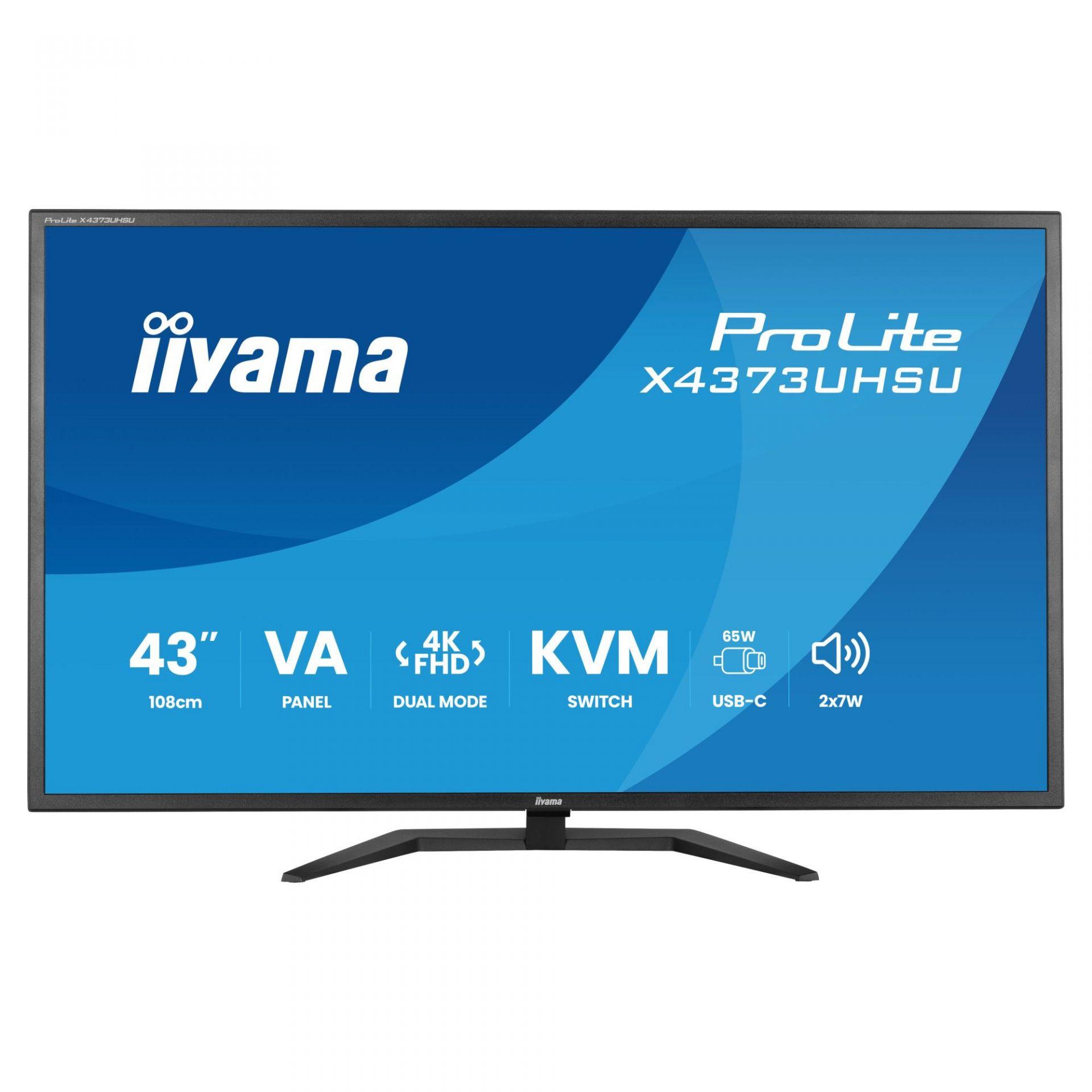 Монитор IIYAMA X4373UHSU-B2