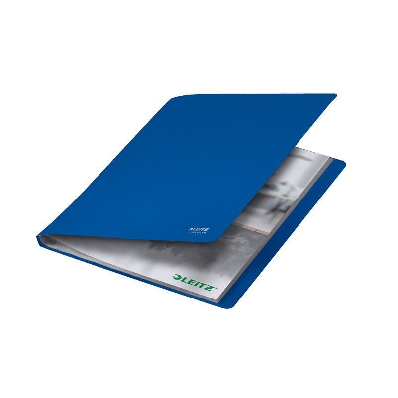 Папка с 20 джоба LEITZ Recycle, A4, рециклиран РР, синя | JAR Computers Папка с 20 джоба LEITZ Recycle, A4, рециклиран РР, синя