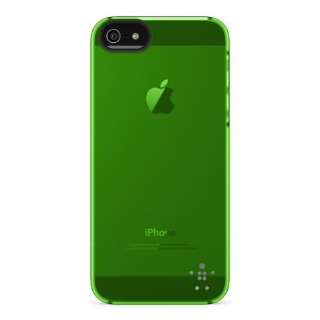 Поликарбонатов кейс за iPhone 5, iPhone 5S, iPhone SE - Belkin Shield Sheer Luxe (зелен) | JAR Computers Поликарбонатов кейс за iPhone 5, iPhone 5S, iPhone SE - Belkin Shield Sheer Luxe (зелен)