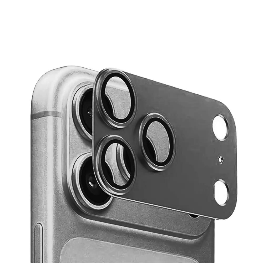 Предпазни стъклени лещи с цяла метална плочка за камерата на iPhone 18 Pro Max - Sunix Camera Lens Module Protector (Silver) | JAR Computers Предпазни стъклени лещи с цяла метална плочка за камерата на iPhone 18 Pro Max - Sunix Camera Lens Module Protector (Silver)
