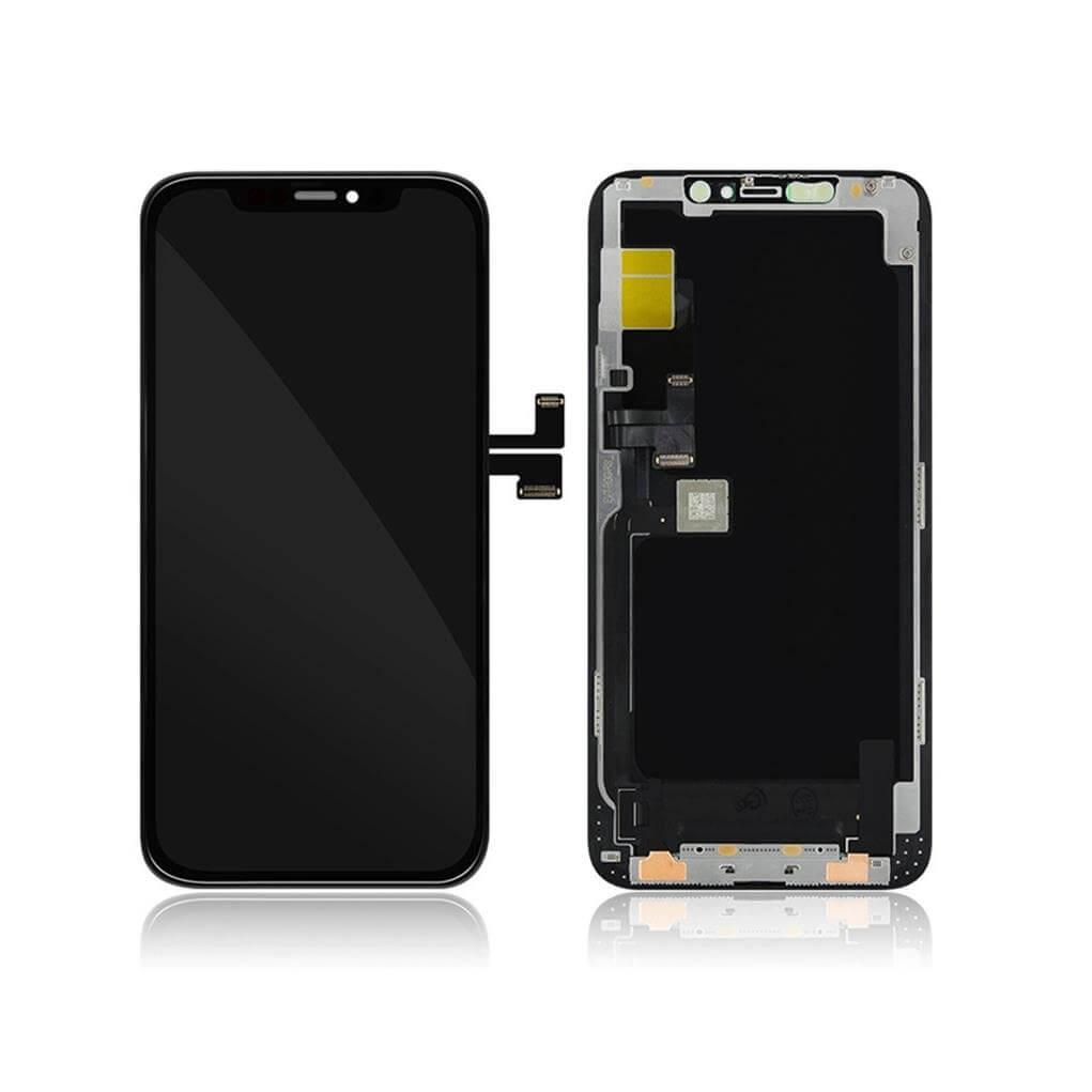 Резервен дисплей за iPhone 11 Pro Max (пълен комплект) - тъмносив - OEM iPhone 11 Pro Max OLED Display Unit | JAR Computers Резервен дисплей за iPhone 11 Pro Max (пълен комплект) - тъмносив - OEM iPhone 11 Pro Max OLED Display Unit