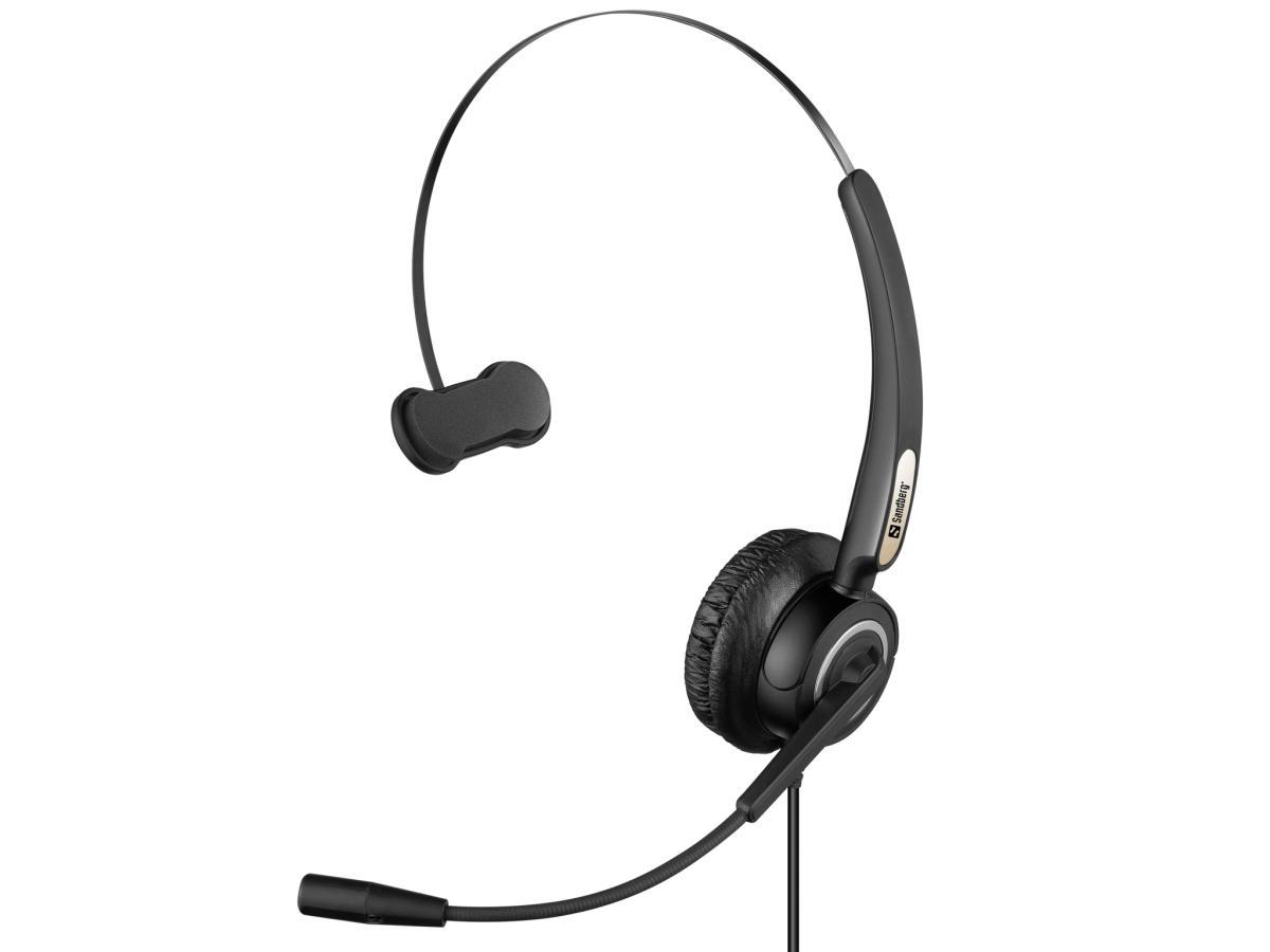 Sandberg USB Office Headset Pro Mono | JAR Computers Sandberg USB Office Headset Pro Mono