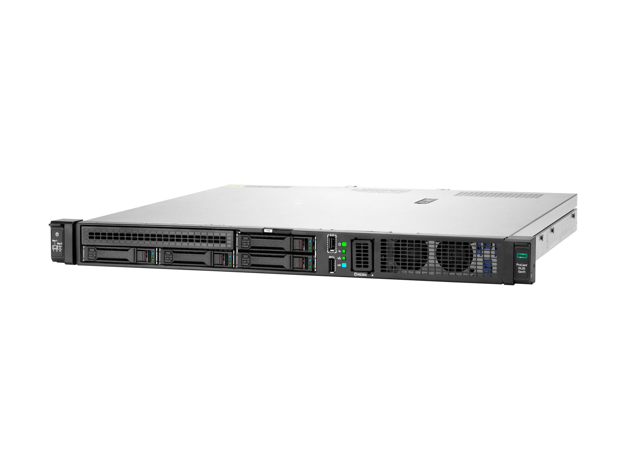 Server HPE DL20 Gen11 1U XEON E-2434 1x32GB 2LFF 2x2TB 1x290W | JAR Computers Server HPE DL20 Gen11 1U XEON E-2434 1x32GB 2LFF 2x2TB 1x290W