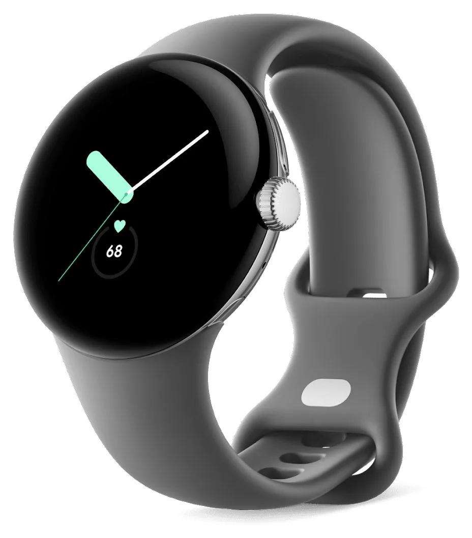 Смарт часовник GOOGLE Pixel Watch 41mm (LTE) Silver/Charcoal | JAR Computers Смарт часовник GOOGLE Pixel Watch 41mm (LTE) Silver/Charcoal