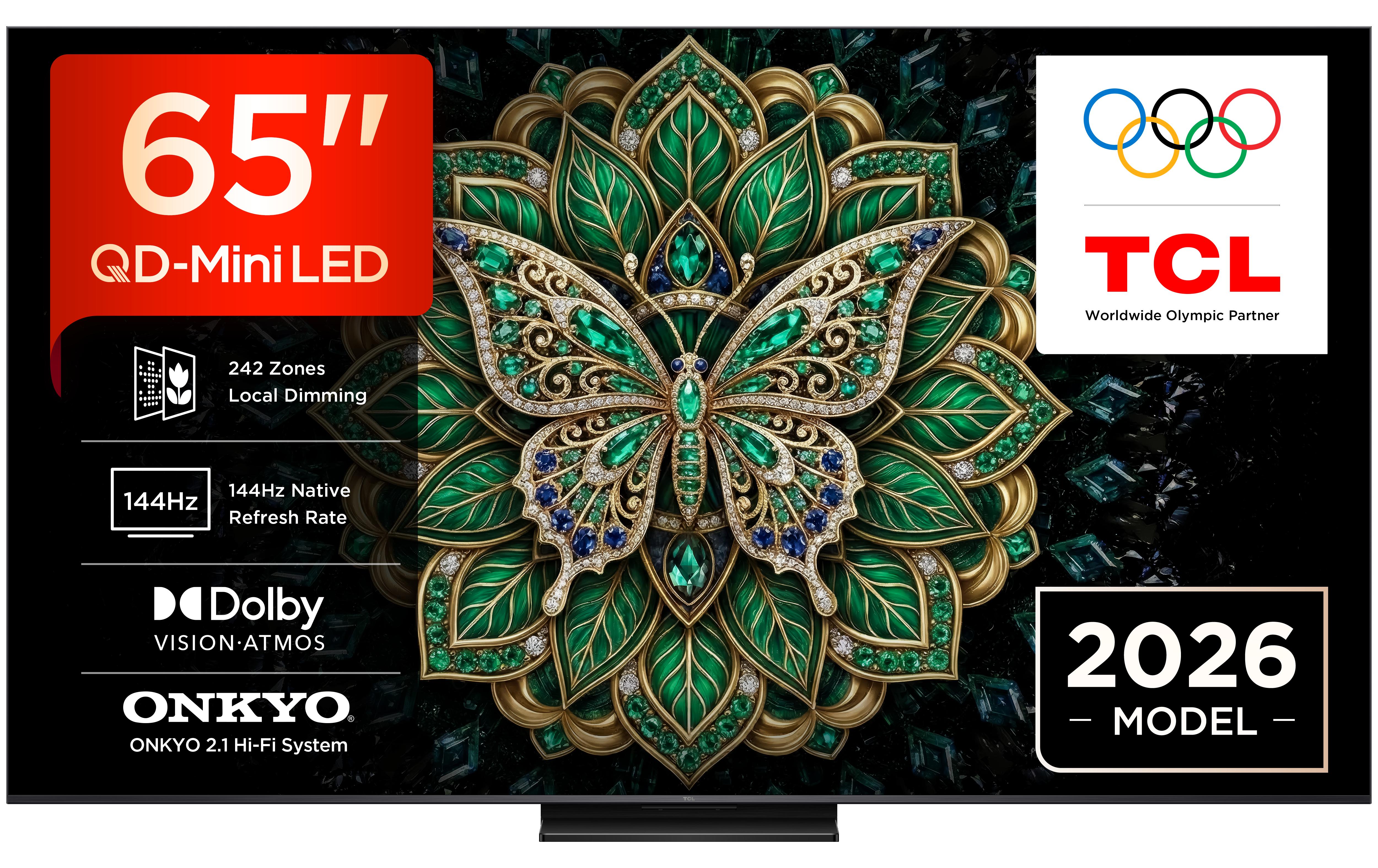 Телевизор TCL 65C6K Pro , 164 см, 3840x2160 UHD-4K , 65 inch, Android , Mini LED , Smart TV