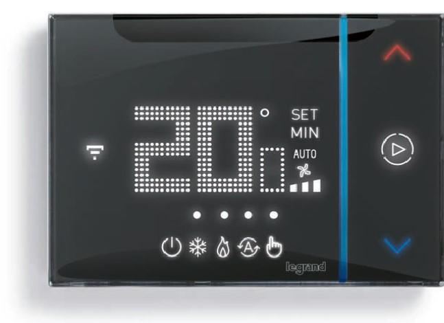049044 Legrand SMARTHER AC with NETATMO Black