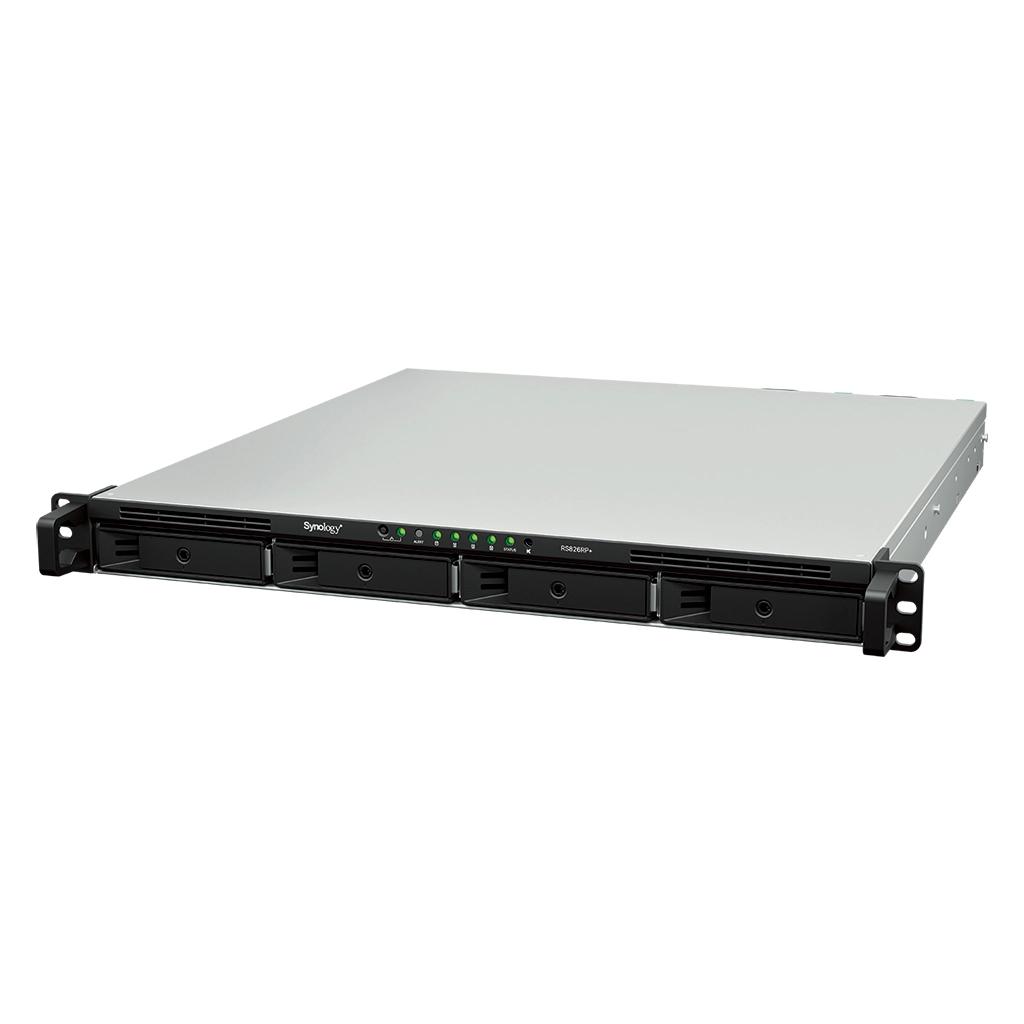 8-bay Synology NAS Server for  Small and Medium Business( 4 bays on base, expandable to 8 with RX418) , Rackmount RS826RP+