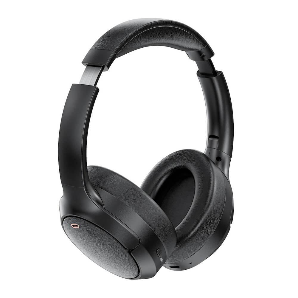 Acefast H6 ANC Wireless Over-Ear Headphones - безжични блутут слушалки с активна изолация на околния шум (черен)