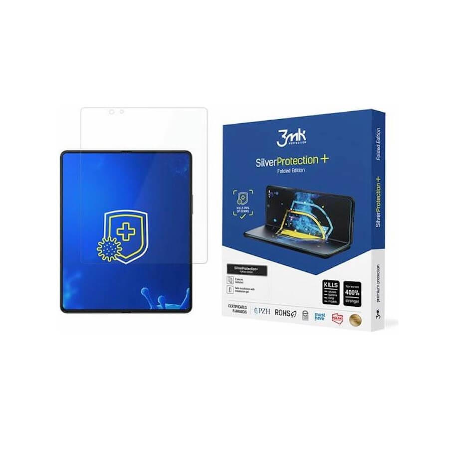 Антибактериално защитно покритие за дисплея на Samsung Galaxy Z Fold 3 - 3mk Silver Protection+ Screen Protector (прозрачен) | JAR Computers Антибактериално защитно покритие за дисплея на Samsung Galaxy Z Fold 3 - 3mk Silver Protection+ Screen Protector (прозрачен)