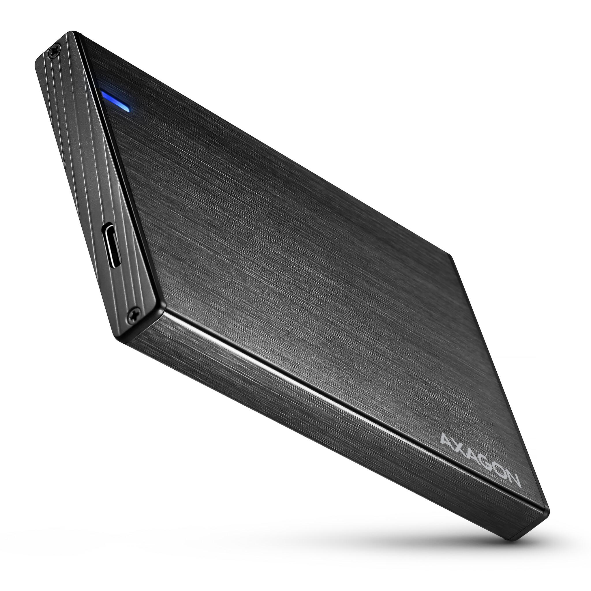 Axagon EE25-XA6C външна кутия за хард-диск HDD / SSD кутия Черен 2.5" | JAR Computers Axagon EE25-XA6C външна кутия за хард-диск HDD / SSD кутия Черен 2.5"