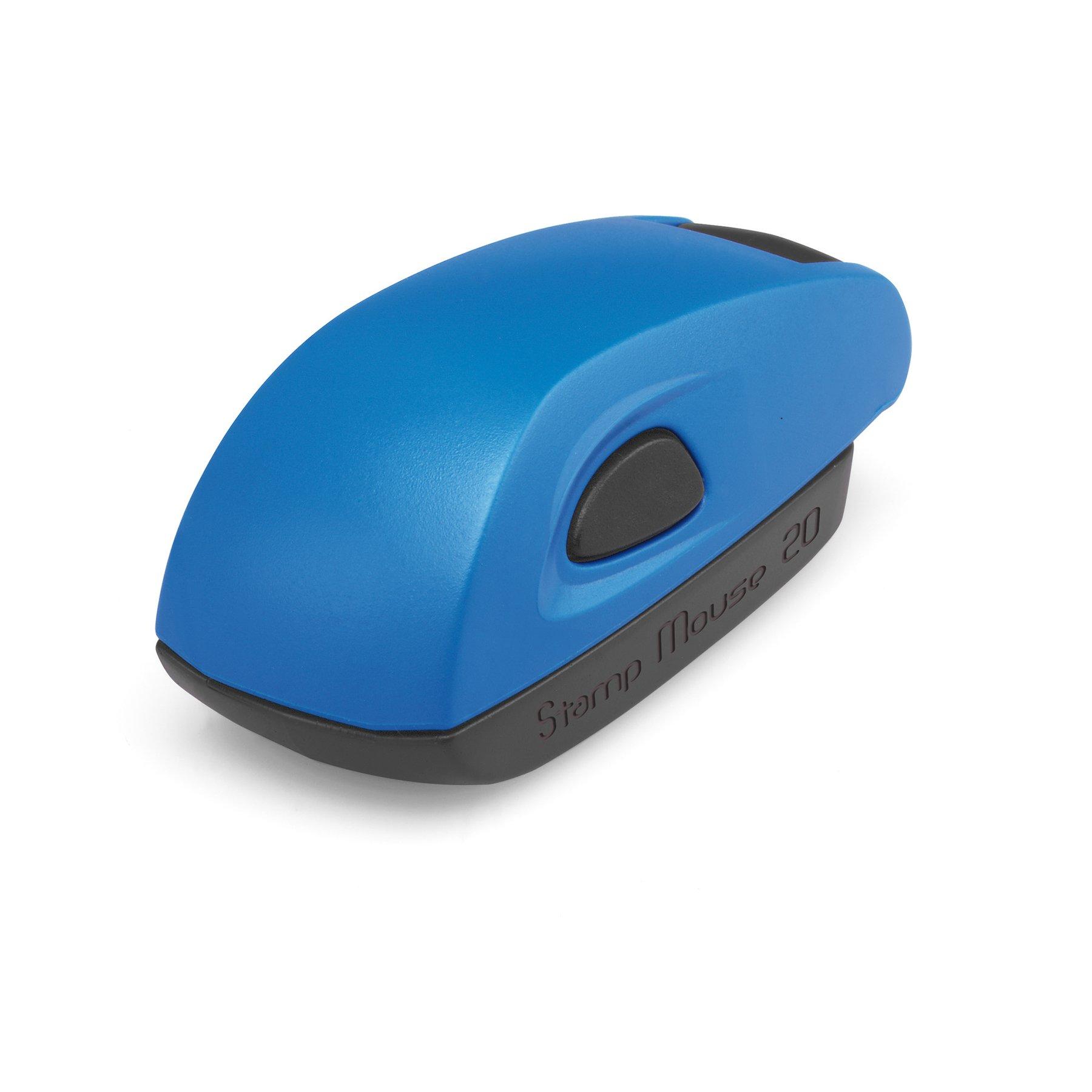 Colop Печат Stamp Mouse PR20, правоъгълен, 14 х 38 mm, син | JAR Computers Colop Печат Stamp Mouse PR20, правоъгълен, 14 х 38 mm, син