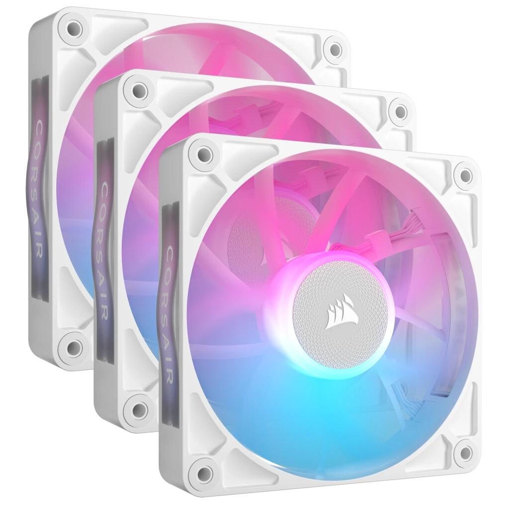 Corsair iCUE LINK RX120 RGB Кутия на компютър Вентилатор 12 см Бяла 3 броя | JAR Computers Corsair iCUE LINK RX120 RGB Кутия на компютър Вентилатор 12 см Бяла 3 броя