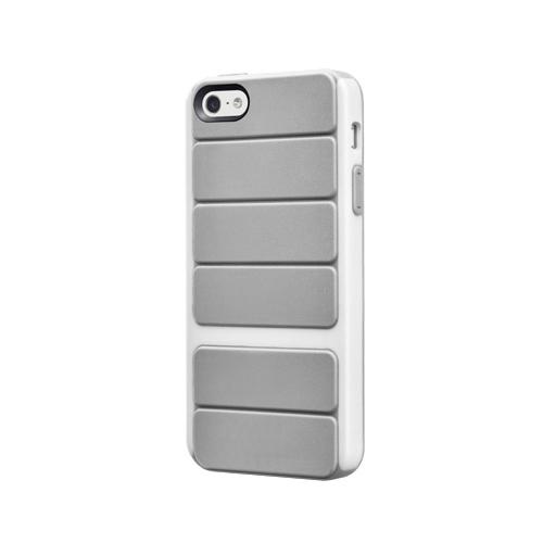 Хибриден кейс и защитно покритие за дисплея за iPhone 5S, iPhone 5, iPhone SE - SwitchEasy Odyssey (бял-сив) | JAR Computers Хибриден кейс и защитно покритие за дисплея за iPhone 5S, iPhone 5, iPhone SE - SwitchEasy Odyssey (бял-сив)