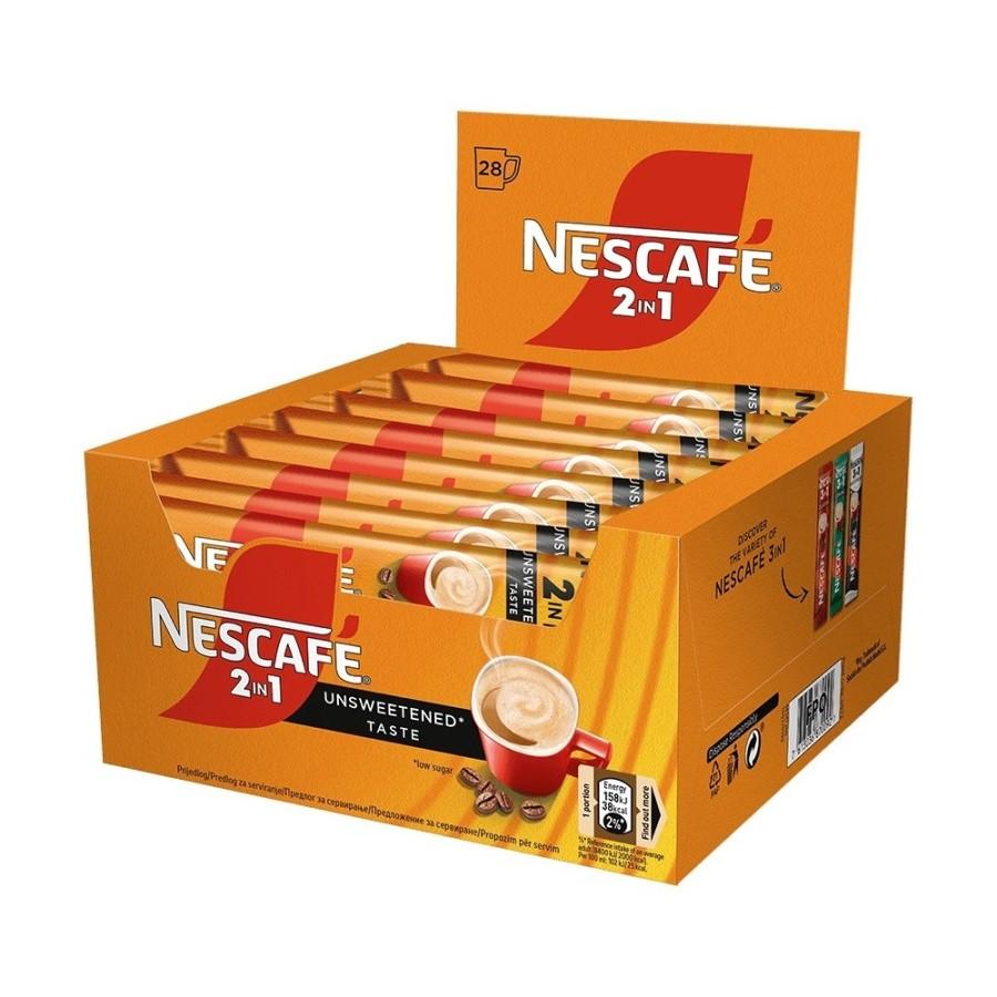 Кафе Nescafe 2 in 1 Coffee&Creamer, разтворимо , кутия 28 бр. х 8 г | JAR Computers Кафе Nescafe 2 in 1 Coffee&Creamer, разтворимо , кутия 28 бр. х 8 г