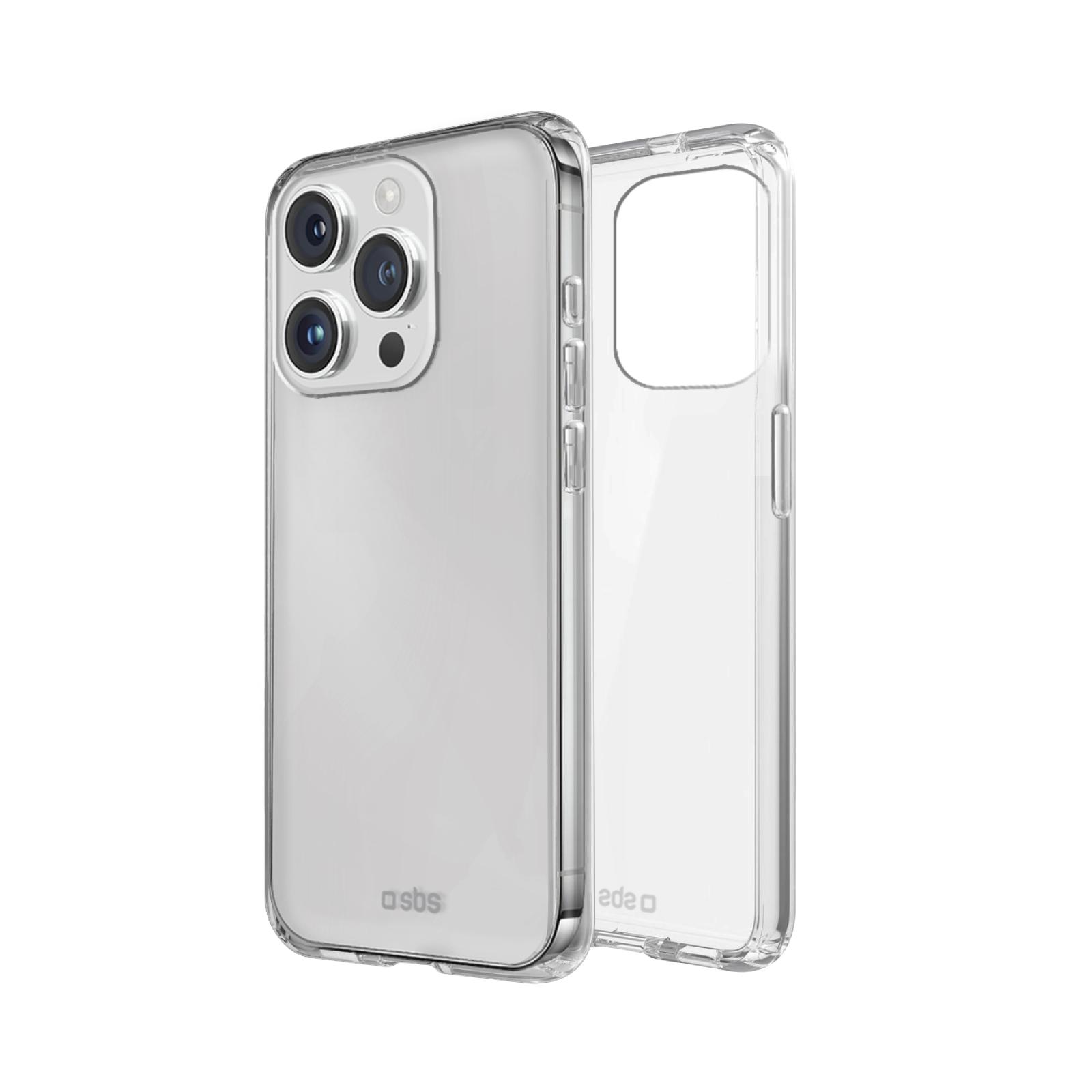 Калъф SBS 82526, Skinny, за iPhone 16 Pro, прозрачен