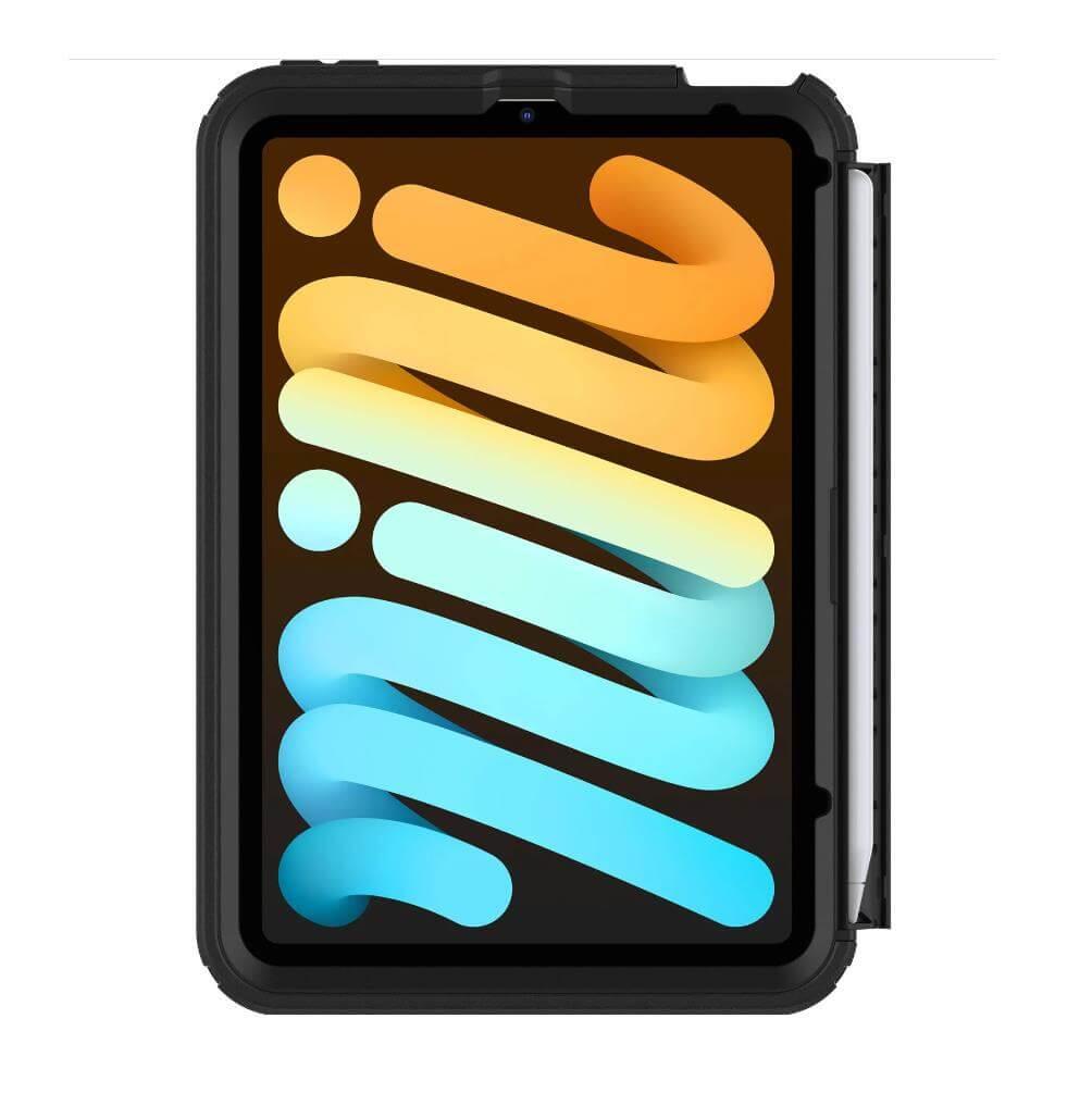 Кейс с изключителна защита и поставка за iPad mini 7 (2024), iPad Mini 6 (2021) - Otterbox Defender Case (черен) | JAR Computers Кейс с изключителна защита и поставка за iPad mini 7 (2024), iPad Mini 6 (2021) - Otterbox Defender Case (черен)