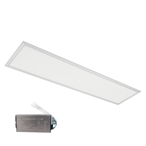 LED ПАНЕЛ 48W 6400K 295X1195MM UGRlt;19 IP54 С АВАРИЕН БЛОК