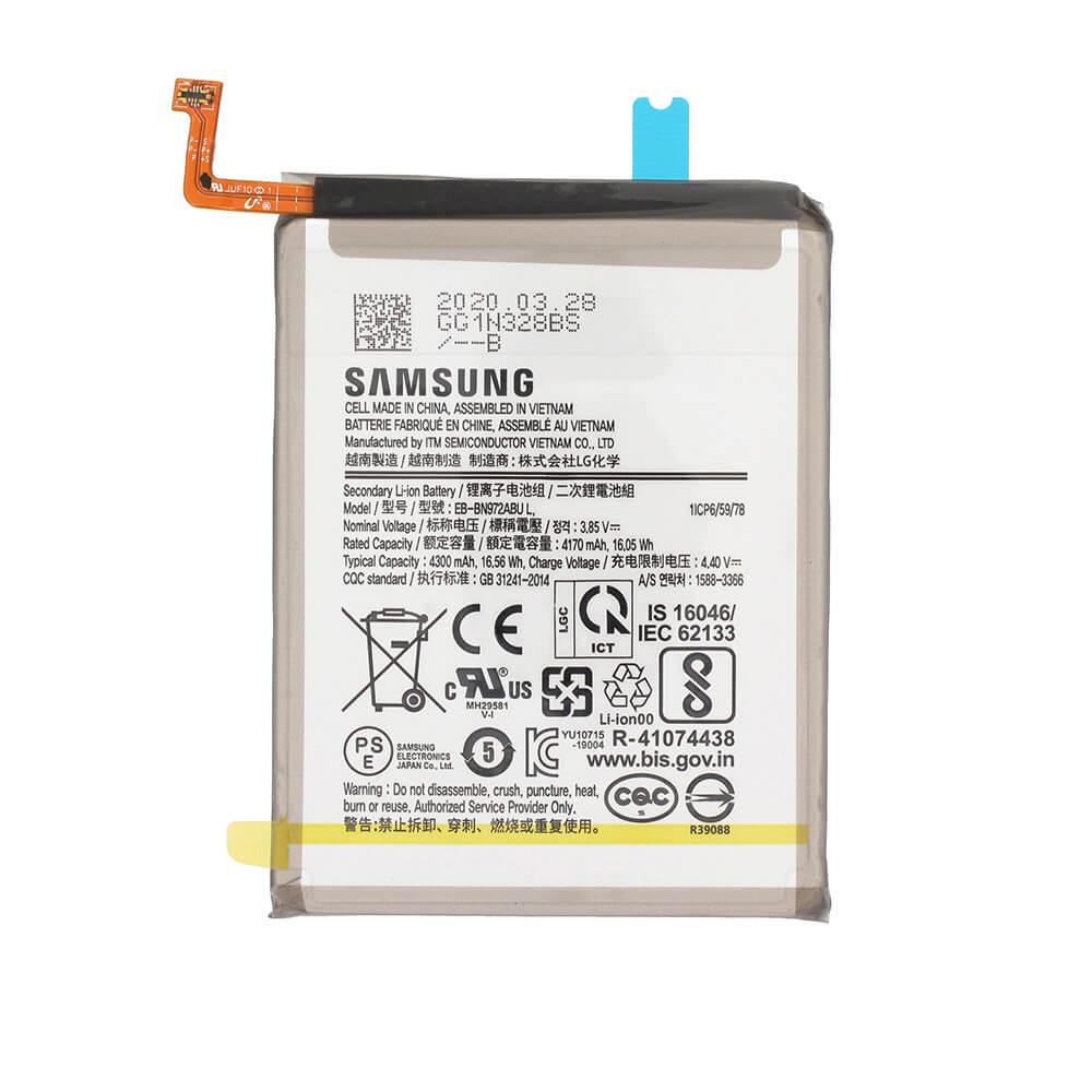 Оригинална резервна батерия за Samsung Galaxy Note 10 Plus - Samsung Battery EB-BN972ABU (bulk) | JAR Computers Оригинална резервна батерия за Samsung Galaxy Note 10 Plus - Samsung Battery EB-BN972ABU (bulk)