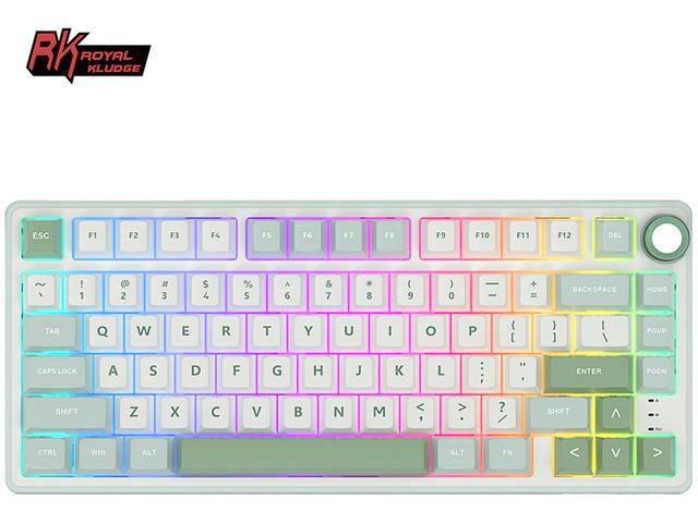Royal Kludge R75 Sky Cyan, K silver switch